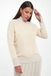 Golf damski z kaszmirem TWINSET. Golfy Twinset Milano, l, bez wzorów, z kaszmiru, bez ramiączek. Za 1,189.00 zł.