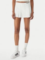 Adidas Spódnica plisowana Seasonal Essentials Colorpop JZ0193 Biały Loose Fit. Białe spódnice Adidas, m, bez wzorów, z bawełny, plisowane. Za 179.99 zł.