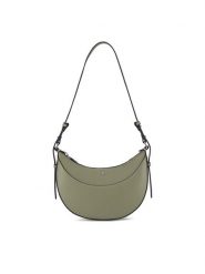 Gino Rossi Torebka Anna03 Khaki. Brązowe torebki klasyczne Gino Rossi, bez wzorów, z materiału, bez dodatków. Za 199.99 zł.