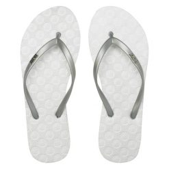 Sandały dla Kobiety VIVA IV. Szare sandały Roxy, bez wzorów, z materiału, eleganckie, bez obcasa, bez zapięcia. Za 74.99 zł.