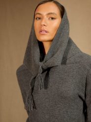 Perfect Cashmere Kaszmirowy szal "Condeixa" w kolorze szarym - 103 x 49 cm rozmiar: onesize. Szare szaliki Perfect Cashmere, bez wzorów, z kaszmiru. Za 217.99 zł.