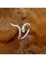 Eclat d'Argent Srebrny pierścionek z cyrkoniami rozmiar: 54. Szare pierścionki Eclat d'Argent, z cyrkonią, srebrne. Za 146.28 zł.