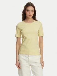 Tatuum T-Shirt Kiri 1 T2505.111 Żółty Regular Fit. Żółte t-shirty Tatuum, s, bez wzorów, z bawełny, bez kołnierzyka, bez ramiączek. Za 59.99 zł.