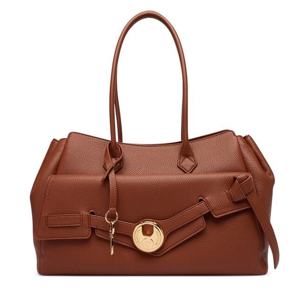Torebka LOVE MOSCHINO. Brązowe shopper Love Moschino, bez wzorów, bez dodatków. Za 1,009.00 zł.