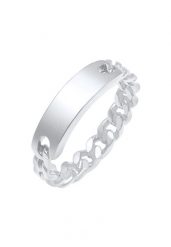 Elli Damski pierścionek pancerka Trend Blogger, srebro: 925 Sterling Silver Pierścionki 1 ct. Szare pierścionki Elli, srebrne. Za 138.99 zł.