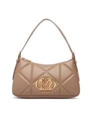 LOVE MOSCHINO Torebka JC4032PP0PLC0105 Beżowy. Brązowe torebki klasyczne Love Moschino, bez wzorów, ze skóry, bez dodatków. Za 879.99 zł.