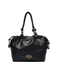 LOVE MOSCHINO Torebka JC4284PP0PK1000A Czarny. Czarne torebki klasyczne Love Moschino, bez wzorów, ze skóry, bez dodatków. Za 1,189.00 zł.