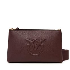 Torebka PINKO. Czerwone listonoszki Pinko, bez wzorów, bez dodatków. Za 699.99 zł.