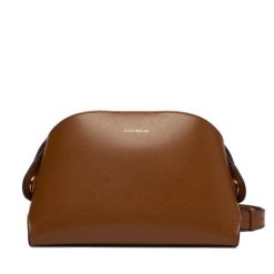 Torebka Coccinelle. Brązowe listonoszki Coccinelle, bez wzorów, bez dodatków. Za 1,309.00 zł.