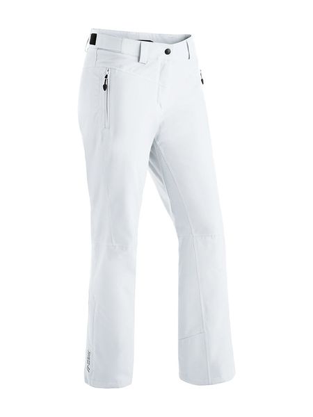 Maier Sports Spodnie narciarskie "Ronka 2.1" w kolorze białym rozmiar: 42. Białe spodnie dresowe Maier Sports, m, bez wzorów. Za 306.01 zł.