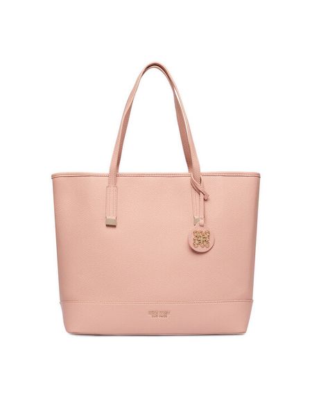 Nine West Torebka EO-Delancey Day-KY254 Różowy. Czerwone shopper Nine West, bez wzorów, z materiału, bez dodatków. Za 299.99 zł.
