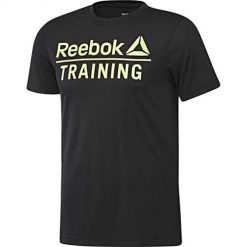 Koszulka sportowa damska Reebok Ree Training Spe. Czarne koszulki sportowe Reebok, bez wzorów, bez ramiączek. Za 132.00 zł.