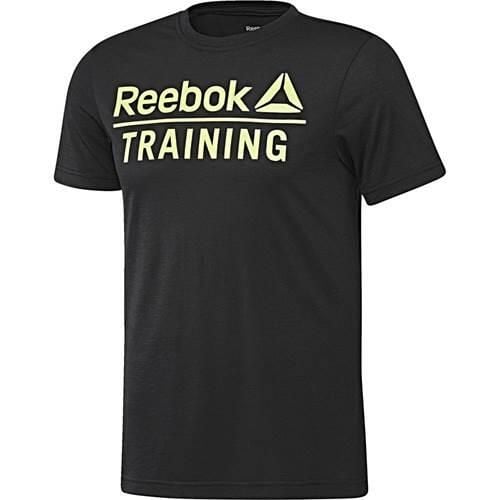 Koszulka sportowa damska Reebok Ree Training Spe. Czarne koszulki sportowe Reebok, bez wzorów, bez ramiączek. Za 132.00 zł.