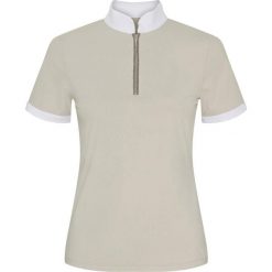 Damska koszulka konkursowa Catago Nice. Brązowe bluzki CATAGO, bez wzorów, eleganckie, bez kołnierzyka, bez ramiączek. Za 301.50 zł.