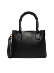 GINO ROSSI Torebka C-KY186 Czarny. Czarne torebki klasyczne Gino Rossi, bez wzorów, z materiału, bez dodatków. Za 179.99 zł.