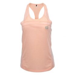 Tank Top Damski Ilmara. Czerwone topy IQ, bez wzorów, bez kołnierzyka, bez ramiączek. Za 140.99 zł.