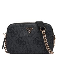 Torebka Guess. Szare listonoszki Guess, z aplikacjami, bez dodatków. Za 549.99 zł.