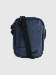 4F Saszetka - granatowa Uniwersalny. Niebieskie torby na ramię 4f, bez wzorów, z dzianiny, eleganckie, na ramię, bez dodatków. Za 79.99 zł.