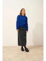 Just Cashmere Kaszmirowy kardigan "Debbie" w kolorze niebieskim rozmiar: L. Niebieskie kardigany Just Cashmere, l, bez wzorów, z kaszmiru. Za 413.99 zł.