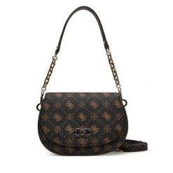 Torebka Guess. Brązowe torebki klasyczne Guess, z aplikacjami, bez dodatków. Za 659.99 zł.