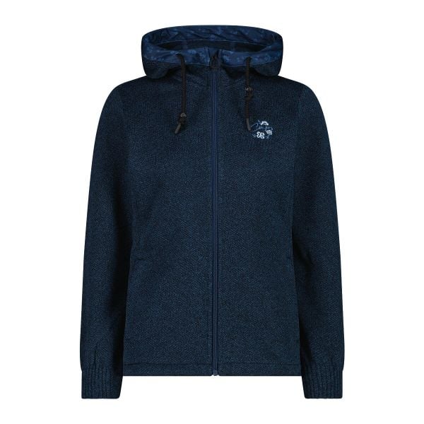 Damska techniczna bluza z kapturem CMP. Niebieskie bluzy CMP, s, bez wzorów, z kapturem. Za 352.45 zł.