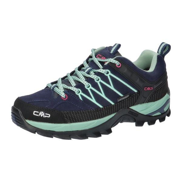 Buty trekkingowe damskie CMP RIGEL LOW. Czarne trekkingi CMP, z materiału, outdoorowe. Za 359.00 zł.