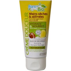 Born to Bio Odżywczy krem do rąk z masłem shea i masłem z dzikiego mango 50ml. Dłonie Born to Bio. Za 30.99 zł.