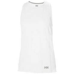 Damski tank top Helly Hansen Lifa Active Solen. Białe topy Helly Hansen, s, bez wzorów, bez kołnierzyka, bez ramiączek. Za 277.50 zł.