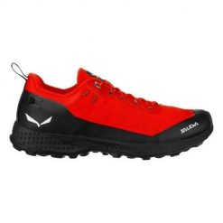 Buty trekkingowe damskie Salewa Pedroc Air. Czerwone trekkingi Salewa, z materiału, trekkingowe. Za 829.99 zł.