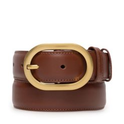 Pasek Damski GINO ROSSI. Brązowe paski Gino Rossi, bez wzorów. Za 99.99 zł.