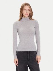 Guess Golf W4BP14 KCGM2 Szary Slim Fit. Szare golfy Guess, xs, z aplikacjami, z syntetyku, bez ramiączek. Za 219.99 zł.
