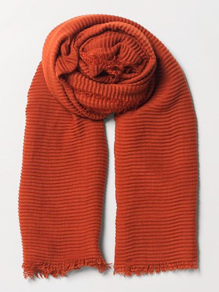 Becksöndergaard Szal w kolorze rdzawobrązowym - 200 x 120 cm rozmiar: onesize. Brązowe szaliki Becksöndergaard, bez wzorów, z tkaniny. Za 95.69 zł.