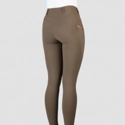 Damskie legginsy jeździeckie EQPRO Mindy. Brązowe legginsy Horka, m, bez wzorów, z dzianiny, z podwyższonym stanem, długie. Za 329.00 zł.