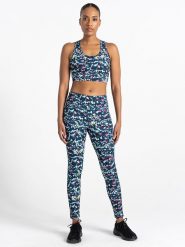 Dare 2b Legginsy sportowe "Influential" w kolorze niebiesko-różowym rozmiar: 38. Niebieskie legginsy Dare 2b, s, bez wzorów, z materiału. Za 87.95 zł.