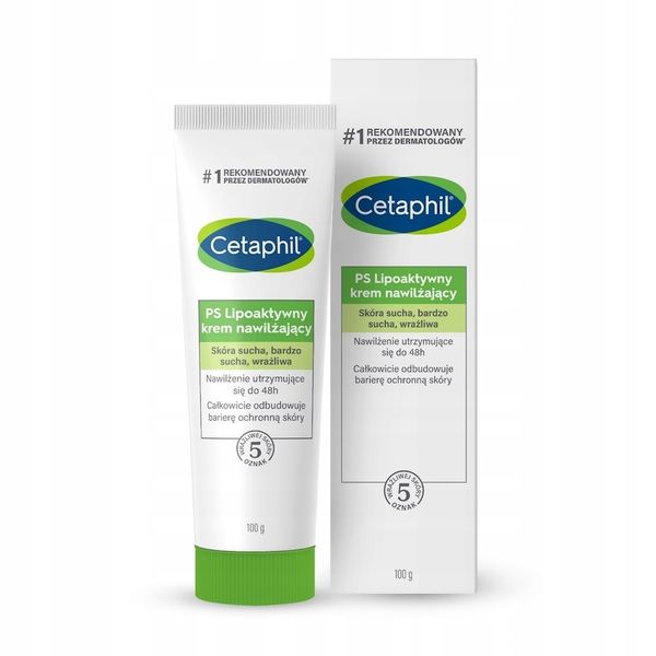 Cetaphil Cetaphil PS Lipoaktywny krem nawilżający Kremy do twarzy 100 g. Kremy do twarzy Cetaphil. Za 52.00 zł.