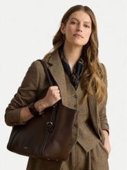 LAUREN RALPH LAUREN Torebka 431P18709005 Brązowy ciemny. Brązowe shopper Lauren Ralph Lauren, bez wzorów, ze skóry, bez dodatków. Za 2,199.00 zł.