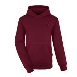 Bluza jeździecka z kapturem damska Pure JD Attack. Czerwone bluzy JD ATTACK, uniwersalny, bez wzorów, z bawełny, z kapturem. Za 219.99 zł.