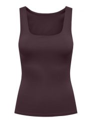 ONLY Top Lea 15278090 Fioletowy Regular Fit. Fioletowe topy Only, xl, bez wzorów, z syntetyku, bez kołnierzyka, bez ramiączek. Za 99.99 zł.