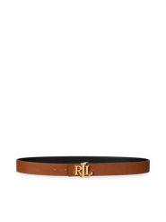 LAUREN RALPH LAUREN Pasek Damski 412974558003 Brązowy. Brązowe paski Lauren Ralph Lauren, bez wzorów, ze skóry. Za 419.99 zł.