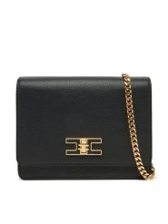 Elisabetta Franchi Torebka BS-11A-51E2-V280 Czarny. Czarne torebki klasyczne Elisabetta Franchi, bez wzorów, ze skóry, bez dodatków. Za 979.99 zł.