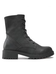 Clara Barson Trapery WS5600-09 Czarny. Czarne trapery i śniegowce Clara Barson, ze skóry. Za 159.99 zł.