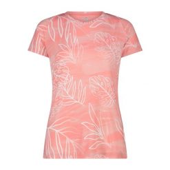 Koszulka damska CMP. Czerwone bluzki CMP, bez wzorów, casualowe, bez kołnierzyka, bez ramiączek. W wyprzedaży za 136.65 zł.