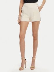 Elisabetta Franchi Szorty materiałowe SH-008-51E2 Beżowy Regular Fit. Brązowe szorty Elisabetta Franchi, bez wzorów, z materiału. Za 639.99 zł.