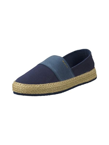 GANT Footwear Espadryle "Raffiaville" w kolorze granatowym rozmiar: 41. Niebieskie espadryle GANT Footwear, bez wzorów, bez obcasa, bez zapięcia. Za 137.54 zł.