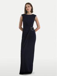 LAUREN RALPH LAUREN Sukienka wieczorowa 253979877001 Granatowy Slim Fit. Niebieskie sukienki Lauren Ralph Lauren, bez wzorów, z syntetyku, wizytowe, bez kołnierzyka, bez ramiączek. Za 1,499.00 zł.