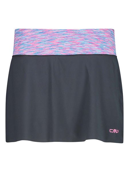 CMP Spódnica funkcyjna 2w1 w kolorze antracytowym rozmiar: 44. Czarne spódnice CMP, bez wzorów, z materiału, sportowe, sportowe. Za 87.81 zł.