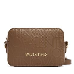 Torebka Valentino. Brązowe listonoszki Valentino, bez wzorów, bez dodatków. Za 509.99 zł.