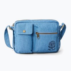 Torebka saszetka damska Rip Curl Cruisin. Utility Bag 3. Niebieskie torby na ramię Rip Curl, bez wzorów, sportowe, bez dodatków. Za 129.99 zł.