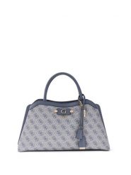 Guess Torebka Lindsey HWSG97 49060 Niebieski. Niebieskie listonoszki Guess, z aplikacjami, ze skóry, bez dodatków. Za 570.99 zł.