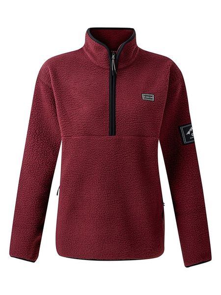 Dare 2b Bluza polarowa "Slide Out" w kolorze bordowym rozmiar: 34. Czerwone bluzy Dare 2b, bez wzorów, z polaru, bez kaptura. Za 87.40 zł.